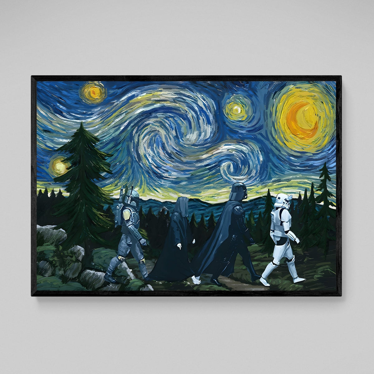 Tableau Street Art Star Wars - The Art Avenue