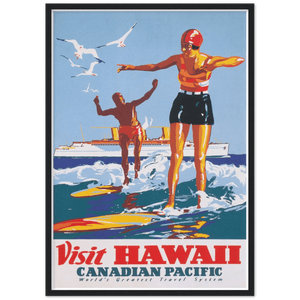 Tableau Surf Vintage - The Art Avenue