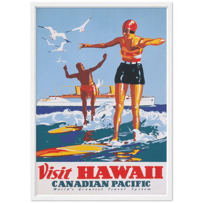 Tableau Surf Vintage - The Art Avenue