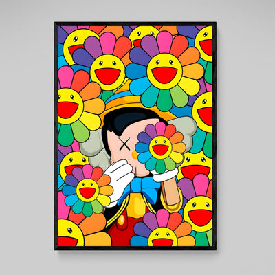 Tableau Takashi Kaws - The Art Avenue