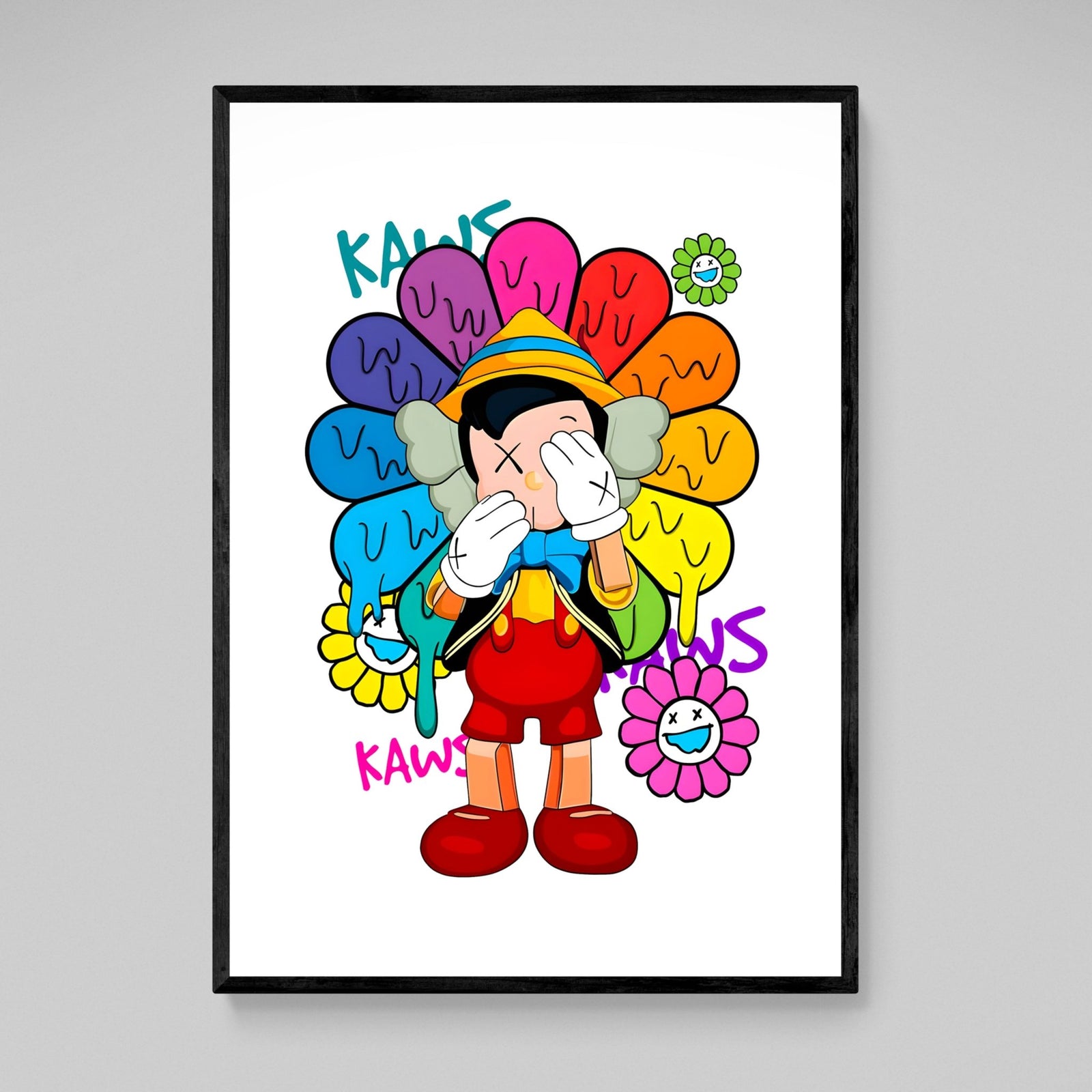 Tableau Takashi Murakami Kaws - The Art Avenue