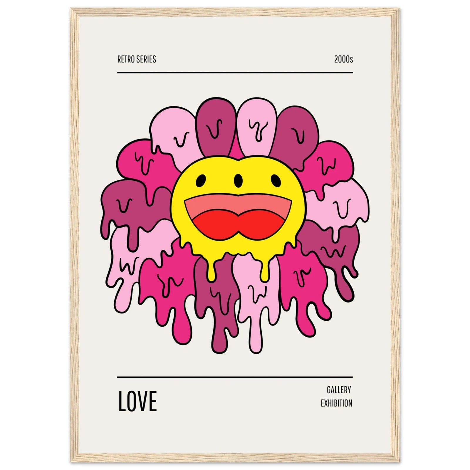 Tableau Takashi Murakami Love - The Art Avenue