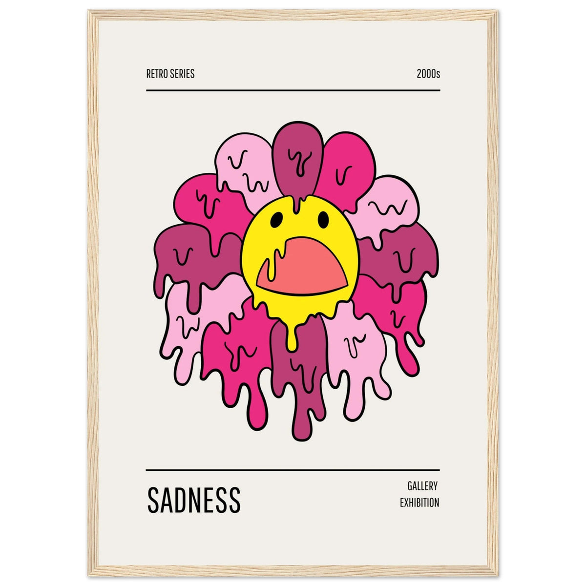 Tableau Takashi Murakami Sadness - The Art Avenue