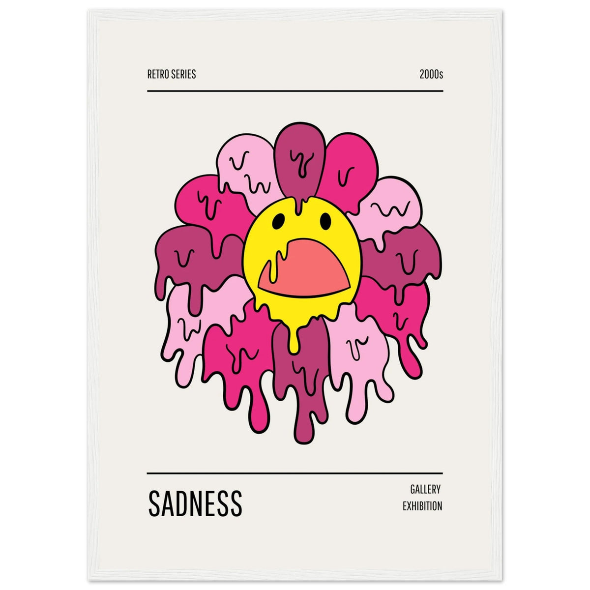 Tableau Takashi Murakami Sadness - The Art Avenue