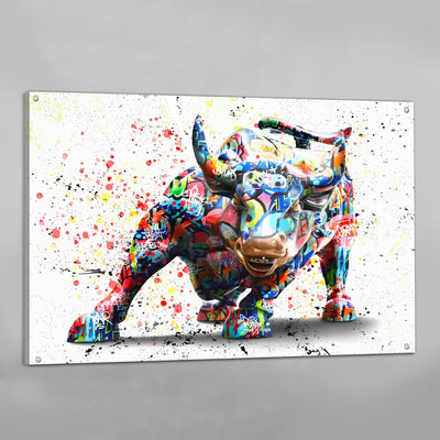 Tableau Taureau Pop Art - The Art Avenue