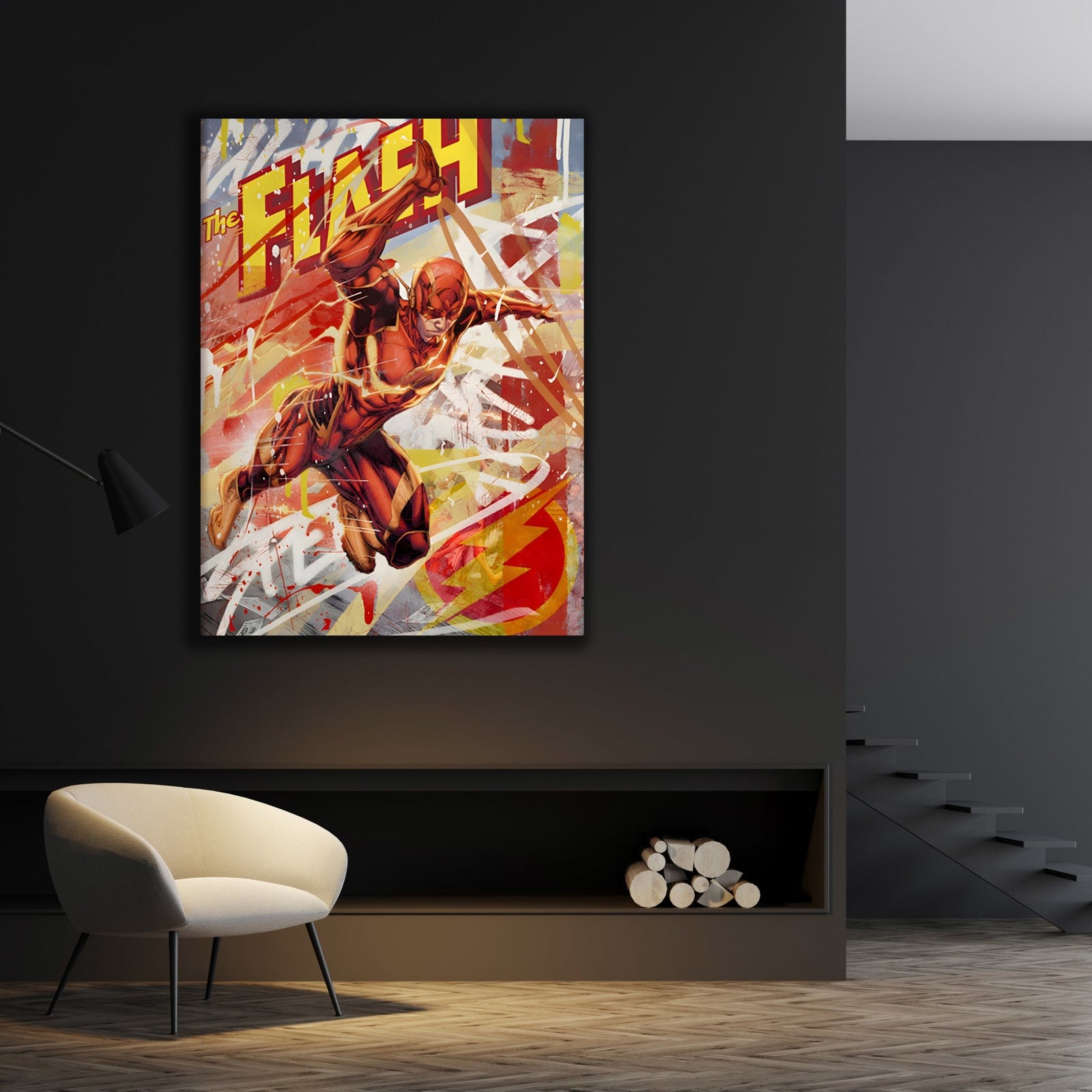 Tableau The Flash - The Art Avenue