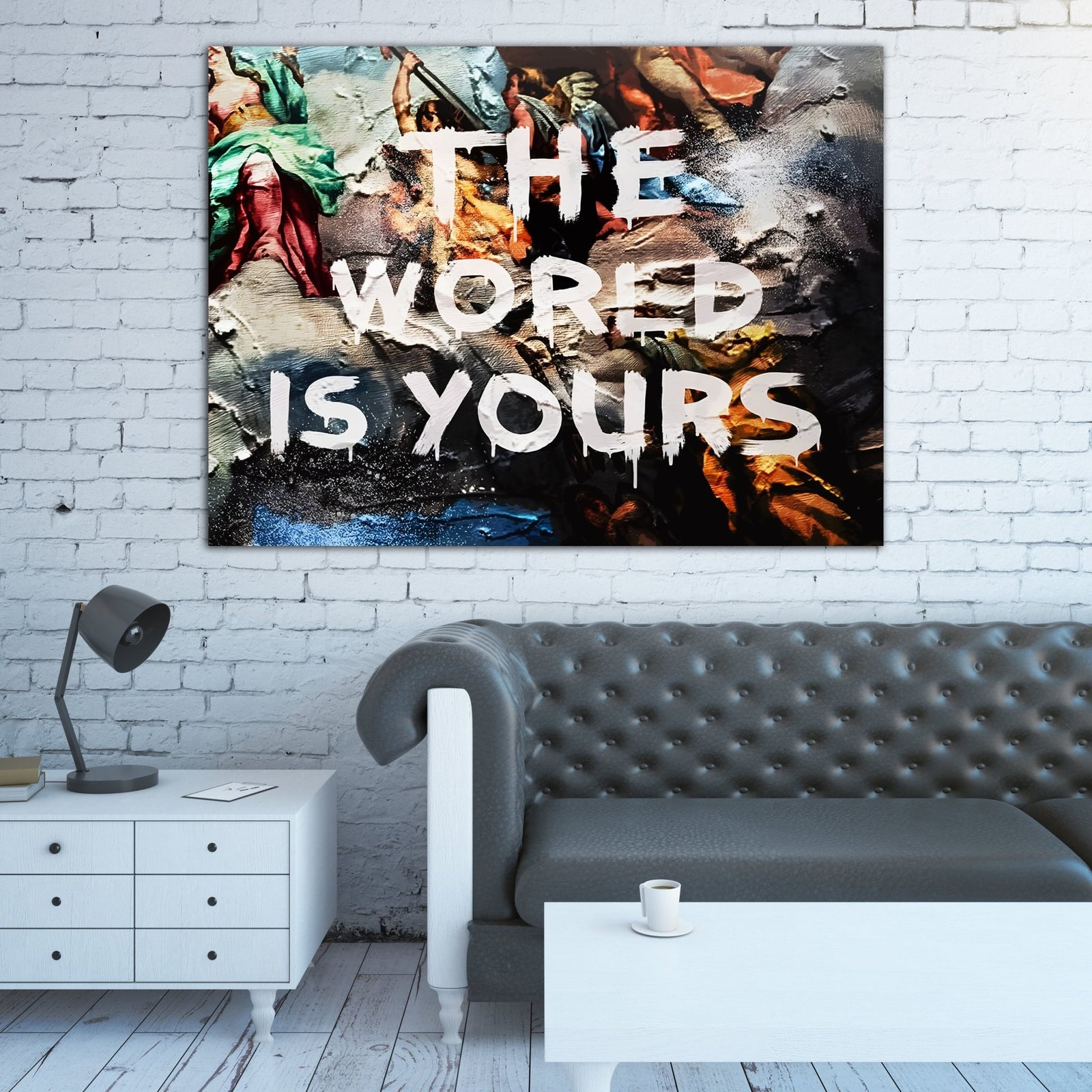 Tableau The World Is Yours - The Art Avenue