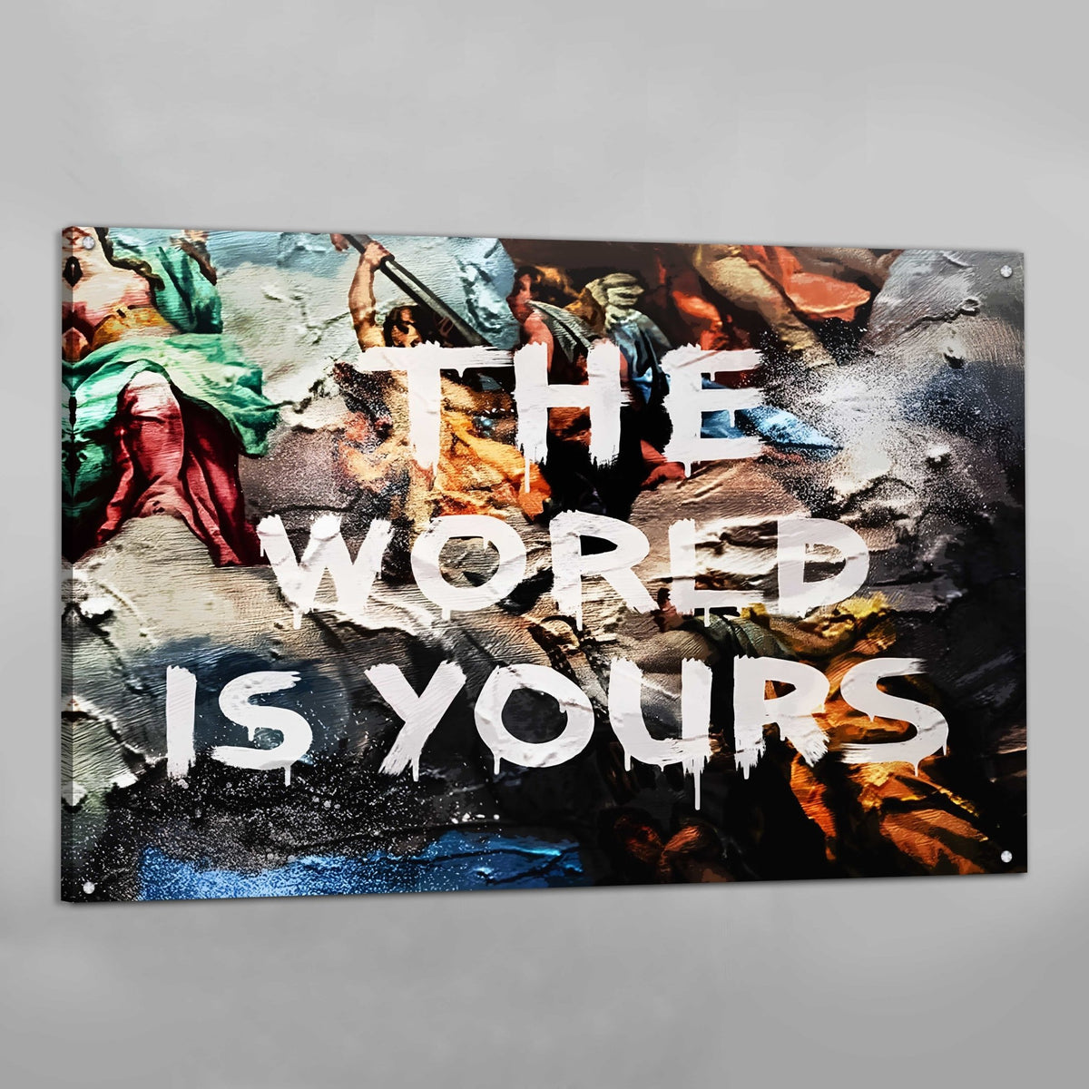 Tableau The World Is Yours - The Art Avenue