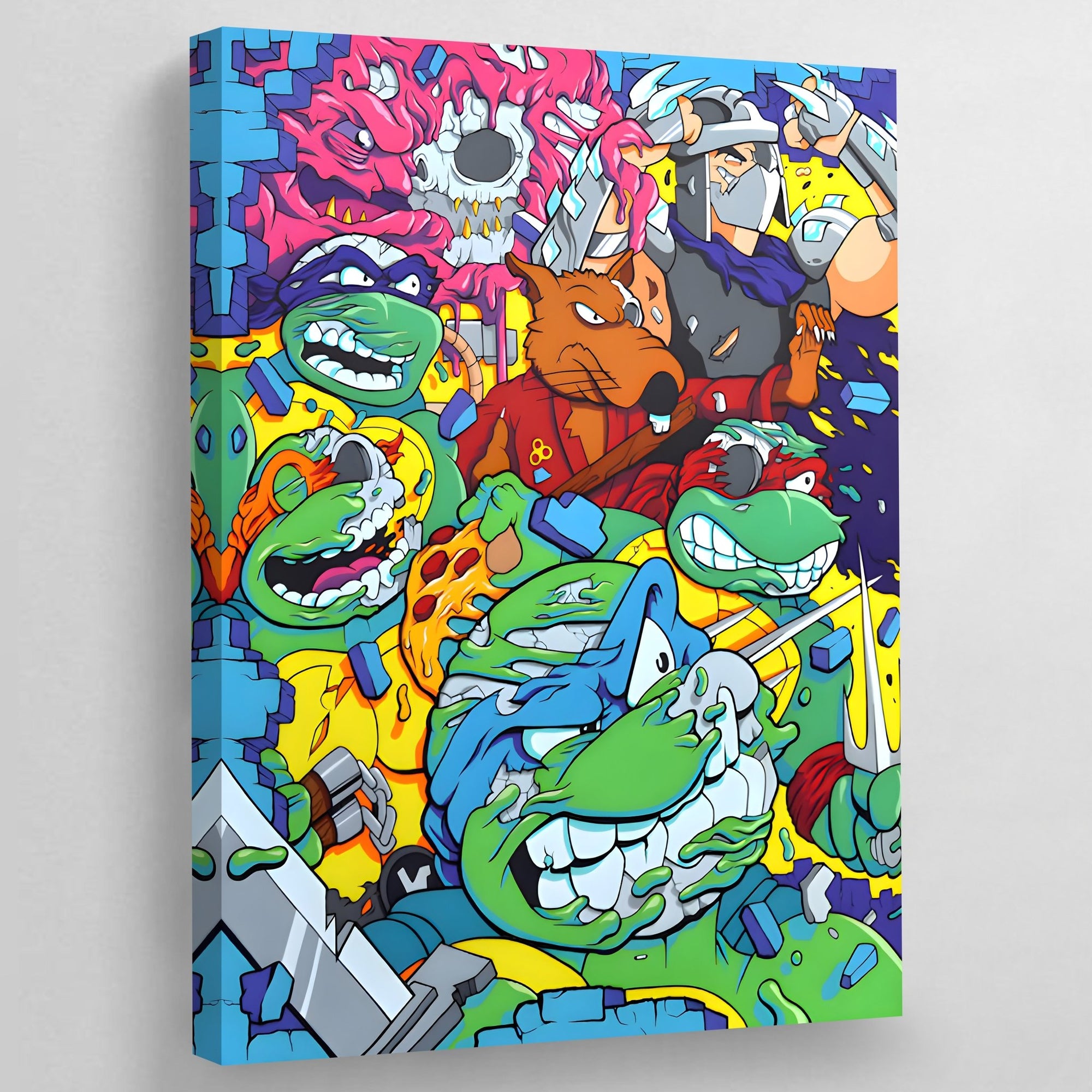 Tableau Tortues Ninja - The Art Avenue