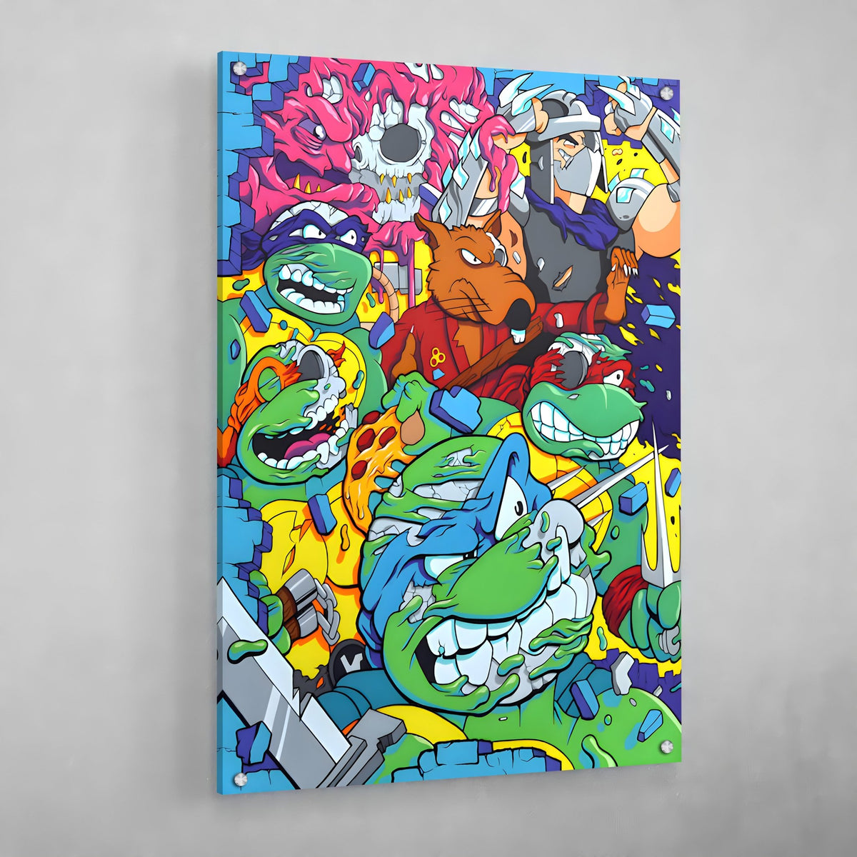 Tableau Tortues Ninja - The Art Avenue