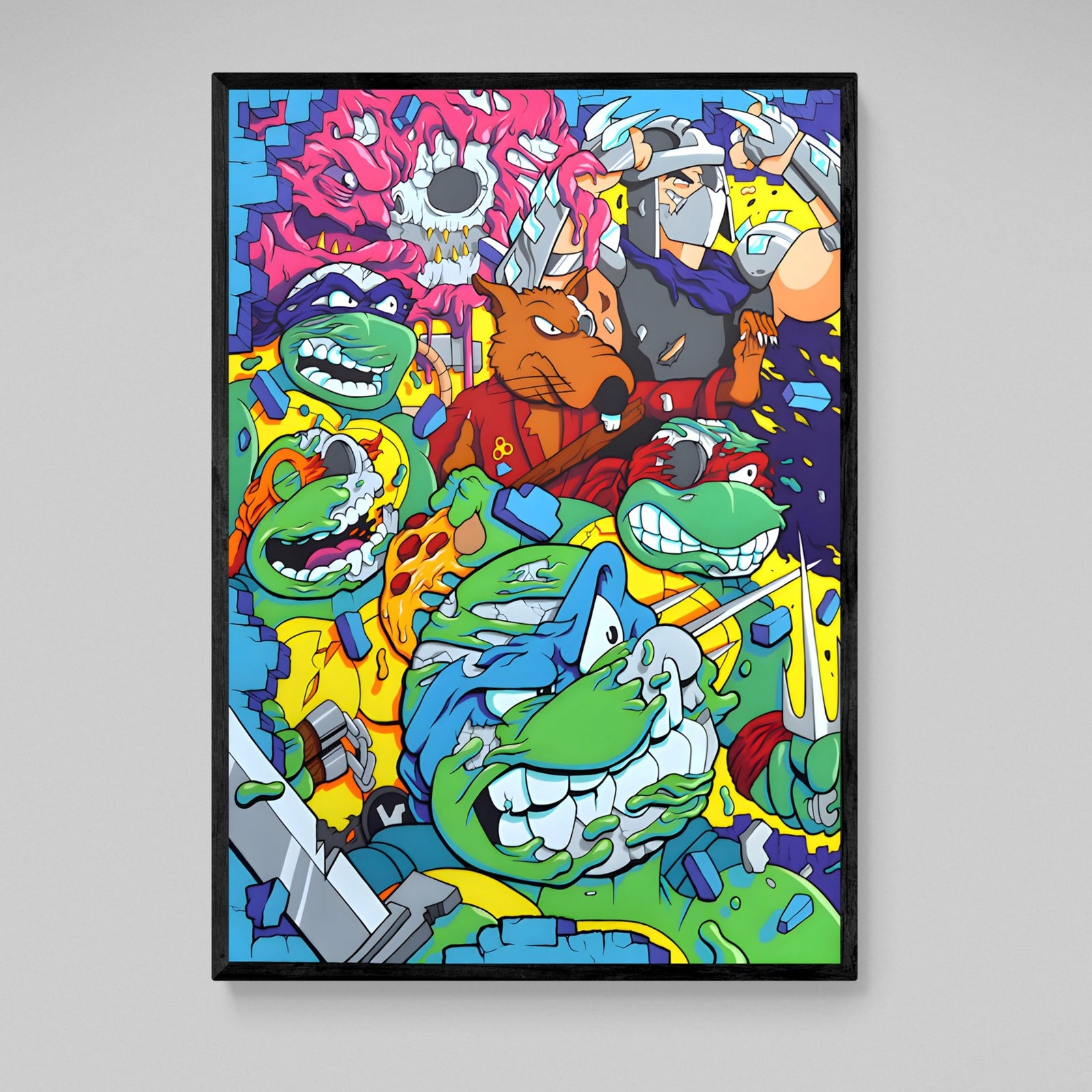 Tableau Tortues Ninja - The Art Avenue