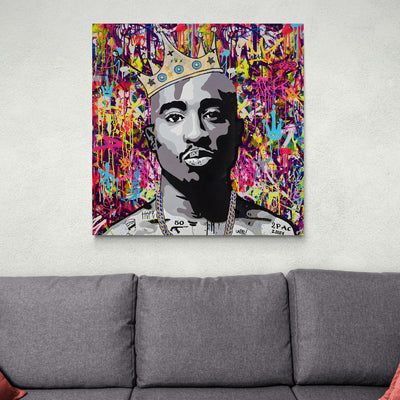 Tableau Tupac Street Art - The Art Avenue