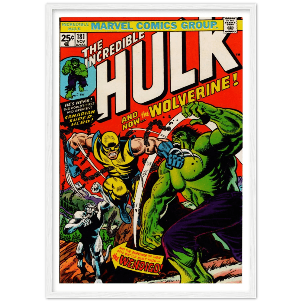 Tableau Vintage Comics - The Art Avenue