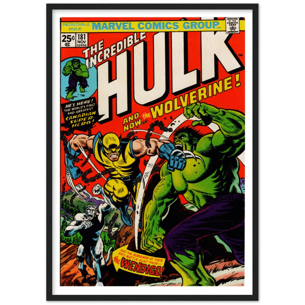 Tableau Vintage Comics - The Art Avenue