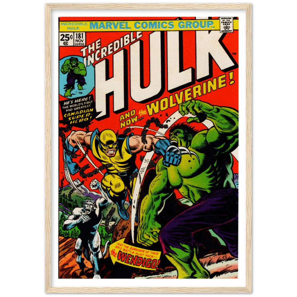 Tableau Vintage Comics - The Art Avenue