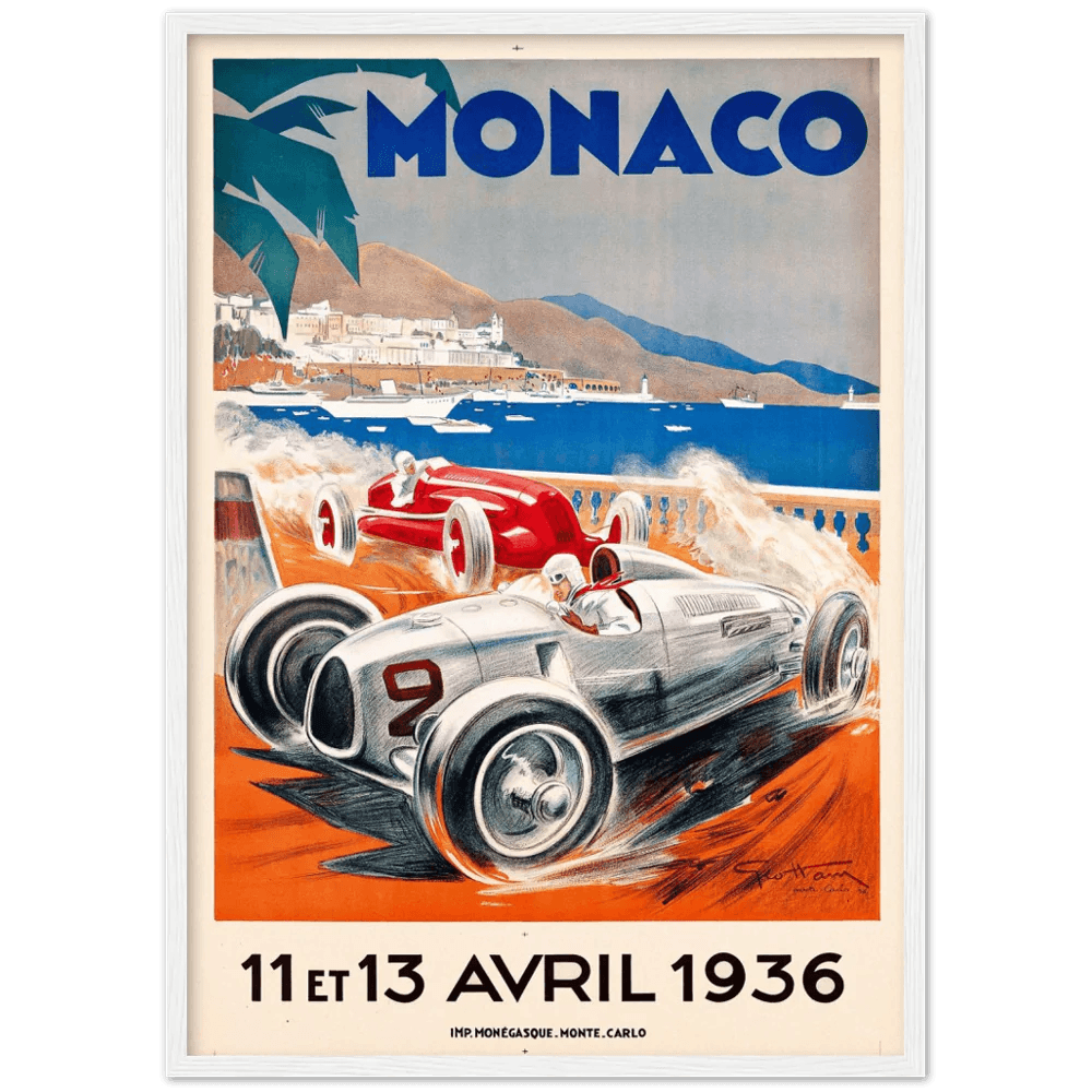 Tableau Vintage Voiture - The Art Avenue