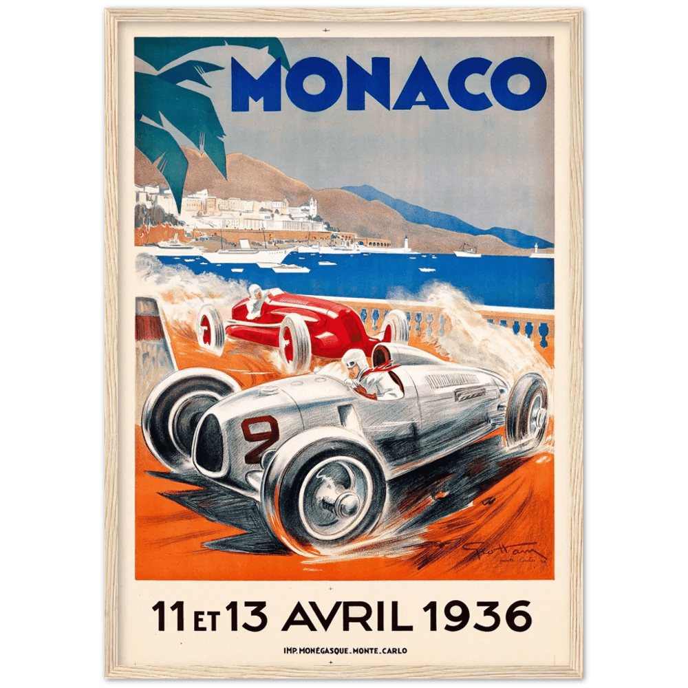 Tableau Vintage Voiture - The Art Avenue