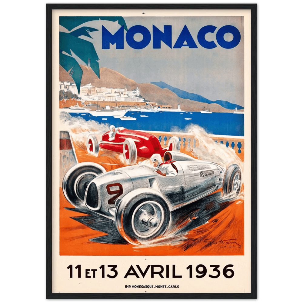 Tableau Vintage Voiture - The Art Avenue