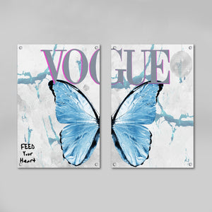 Tableau Vogue Bleu - The Art Avenue