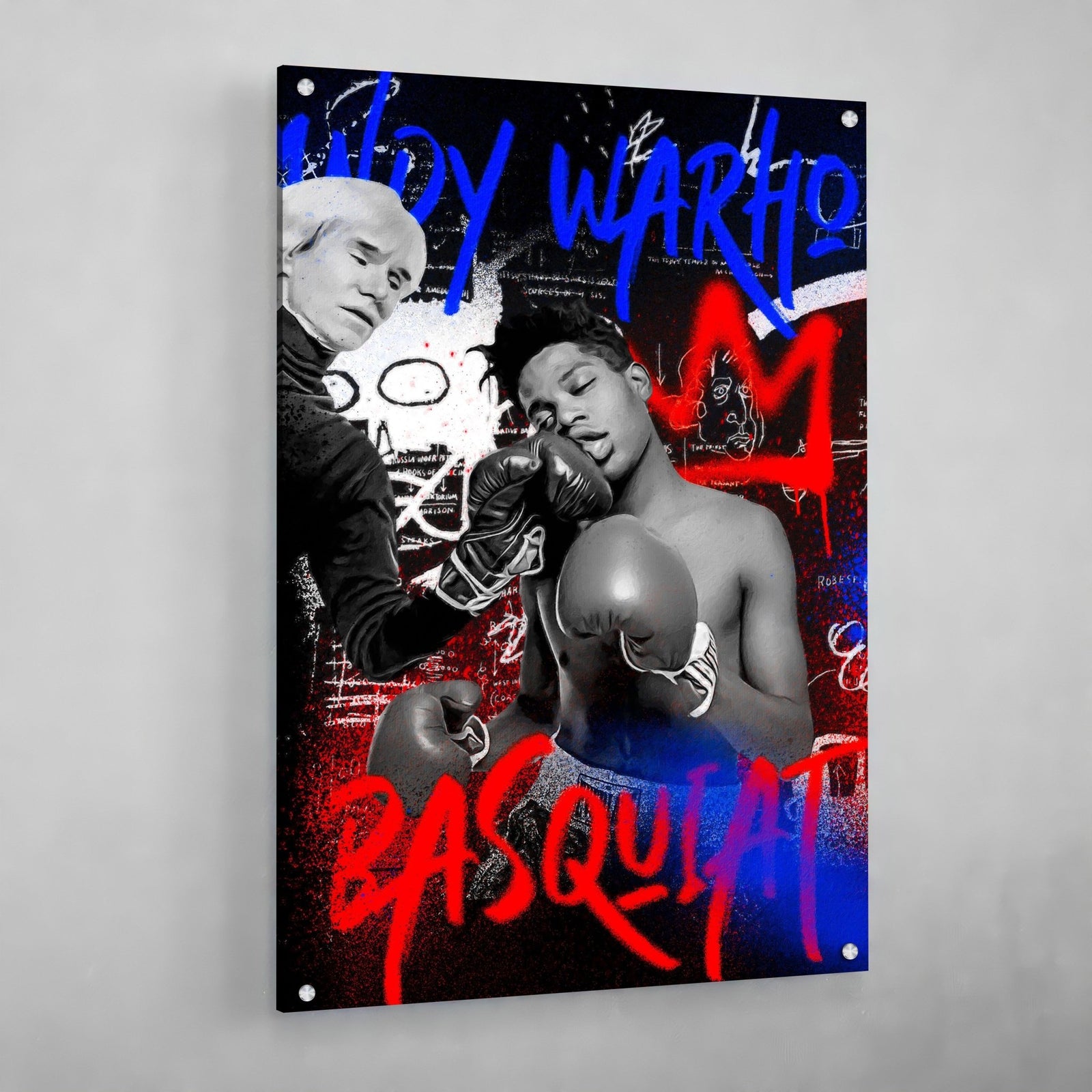 Tableau Warhol Basquiat - The Art Avenue