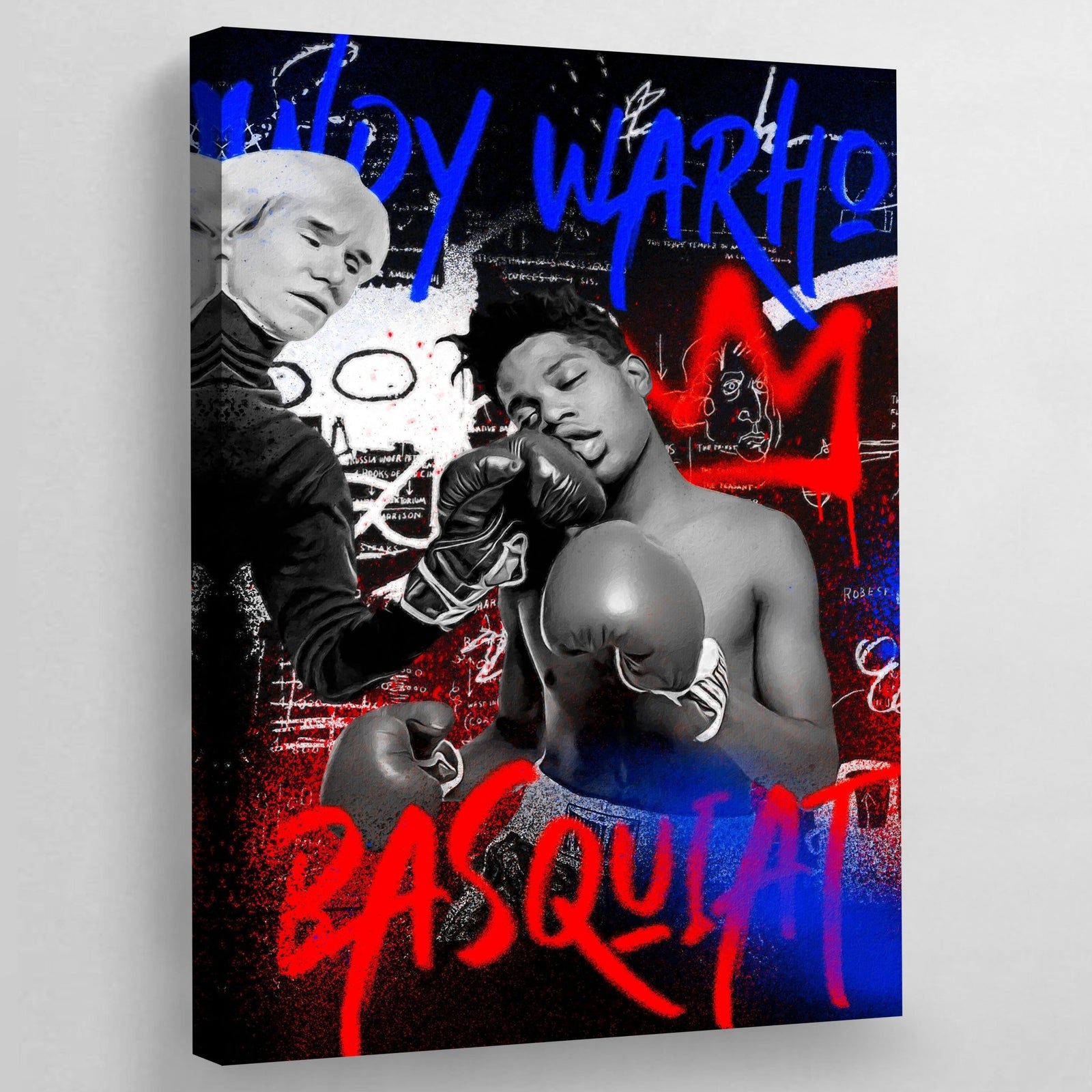 Tableau Warhol Basquiat - The Art Avenue
