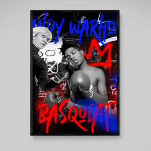 Tableau Warhol Basquiat - The Art Avenue