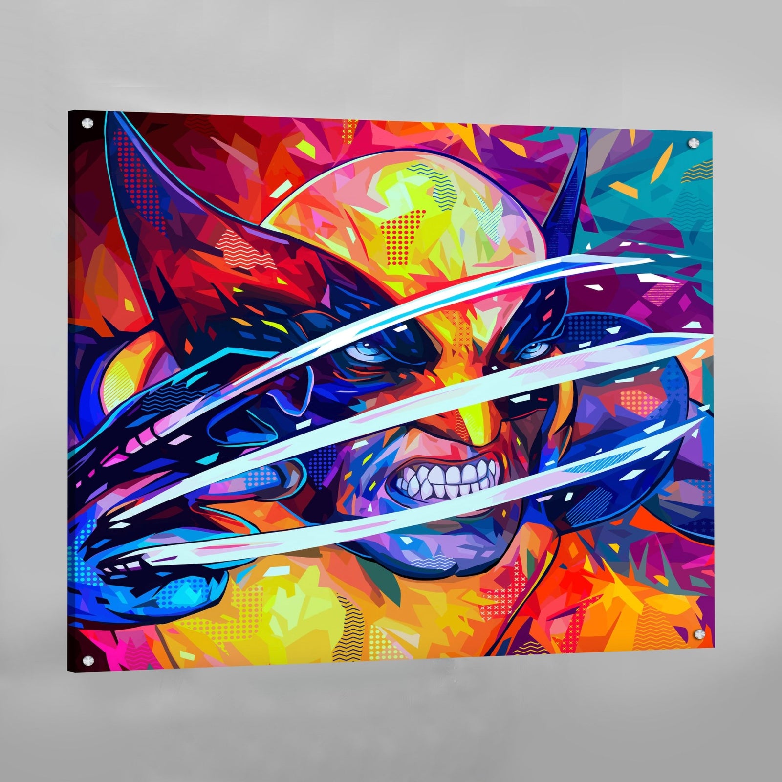 Tableau Wolverine Pop Art - The Art Avenue