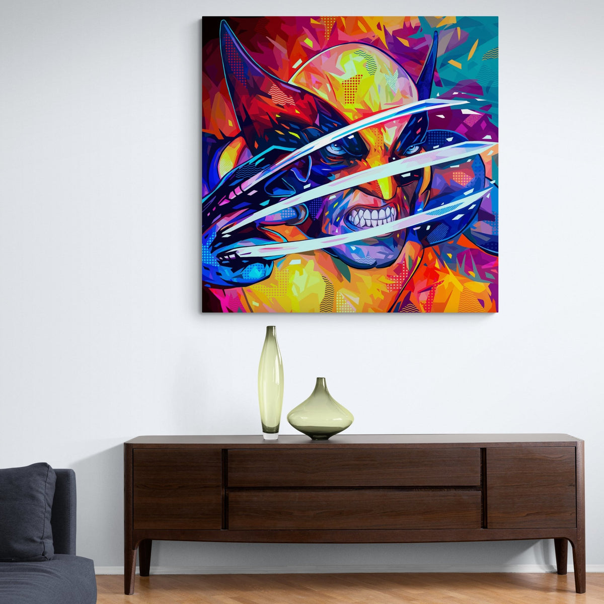 Tableau Wolverine Pop Art - The Art Avenue