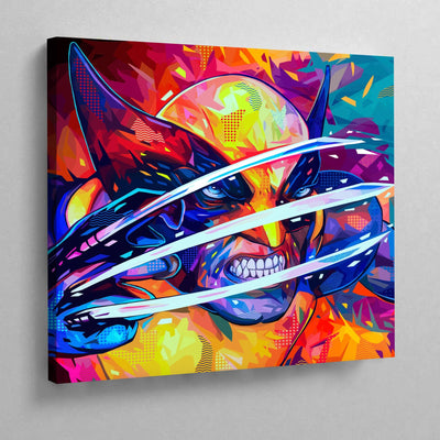Tableau Wolverine Pop Art - The Art Avenue