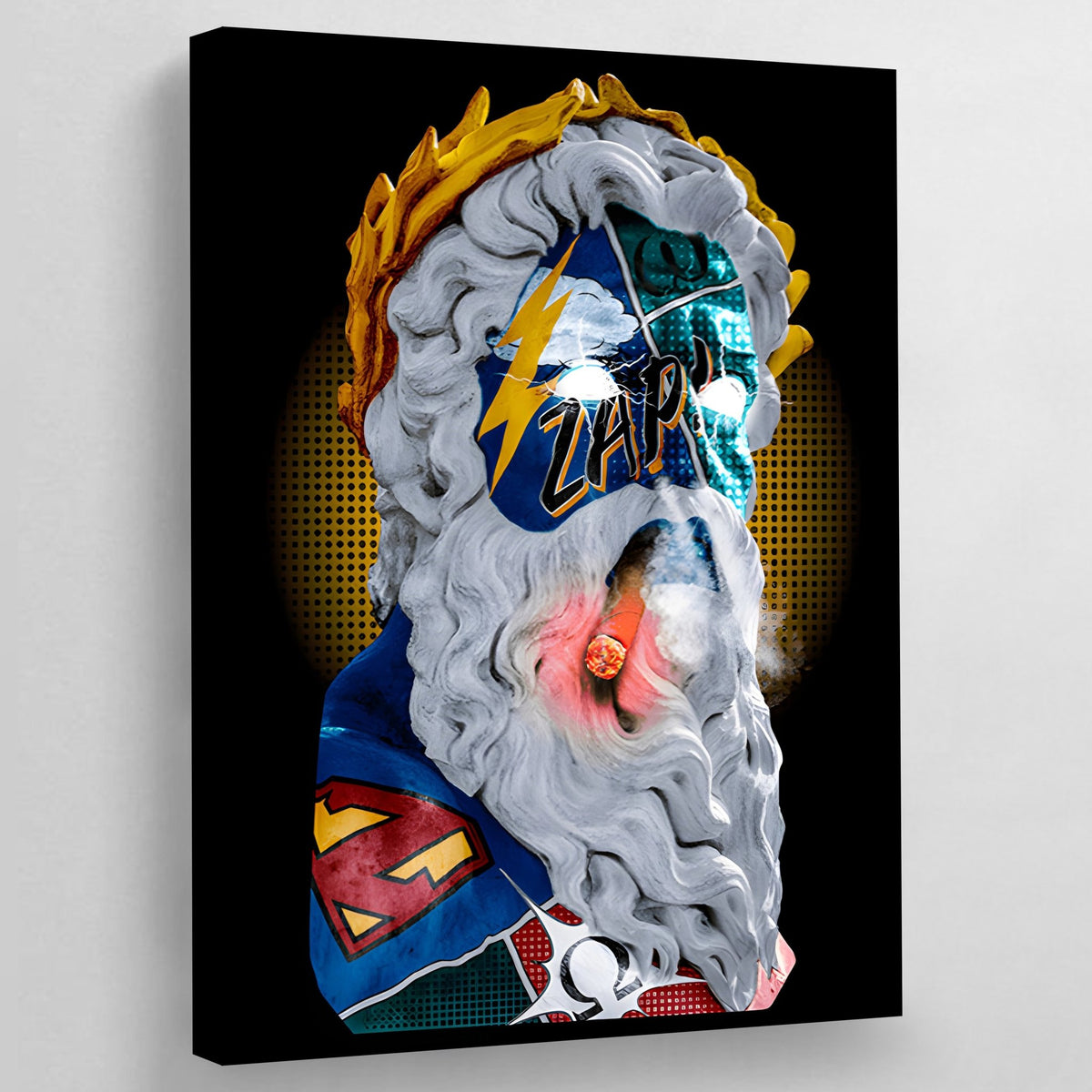 Tableau Zeus Pop Art - The Art Avenue