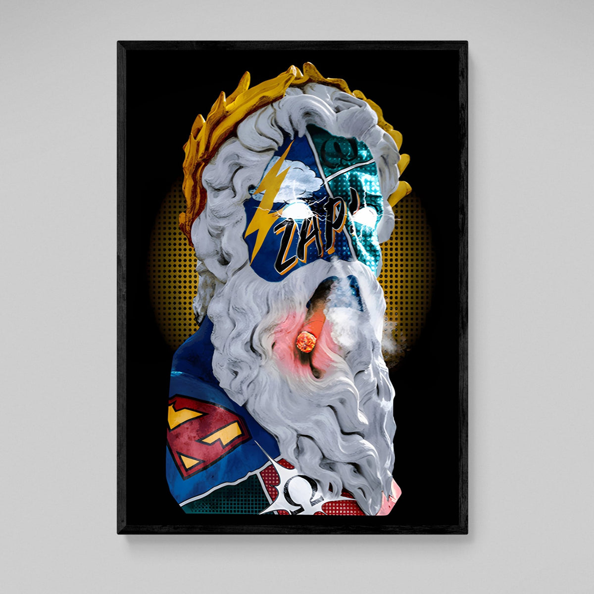 Tableau Zeus Pop Art - The Art Avenue
